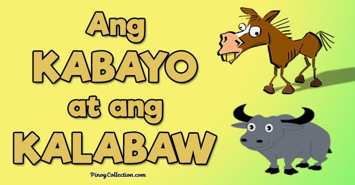 Ang Kabayo at ang Kalabaw (Kwentong Pabula) - Pinoy Collection