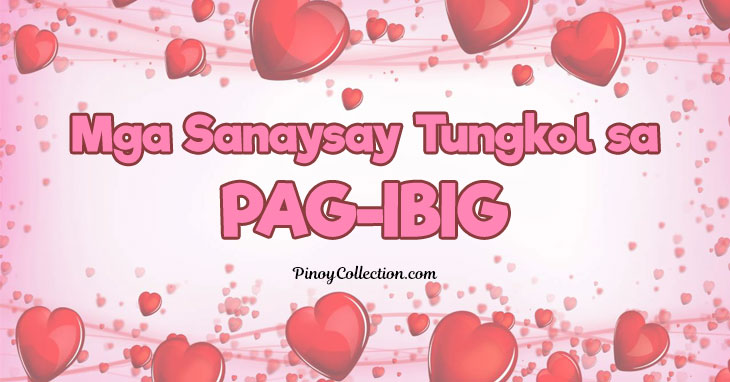 Sanaysay Tungkol sa Pag-ibig