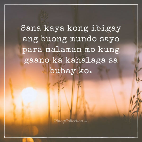 Love Quotes Tagalog Image 2